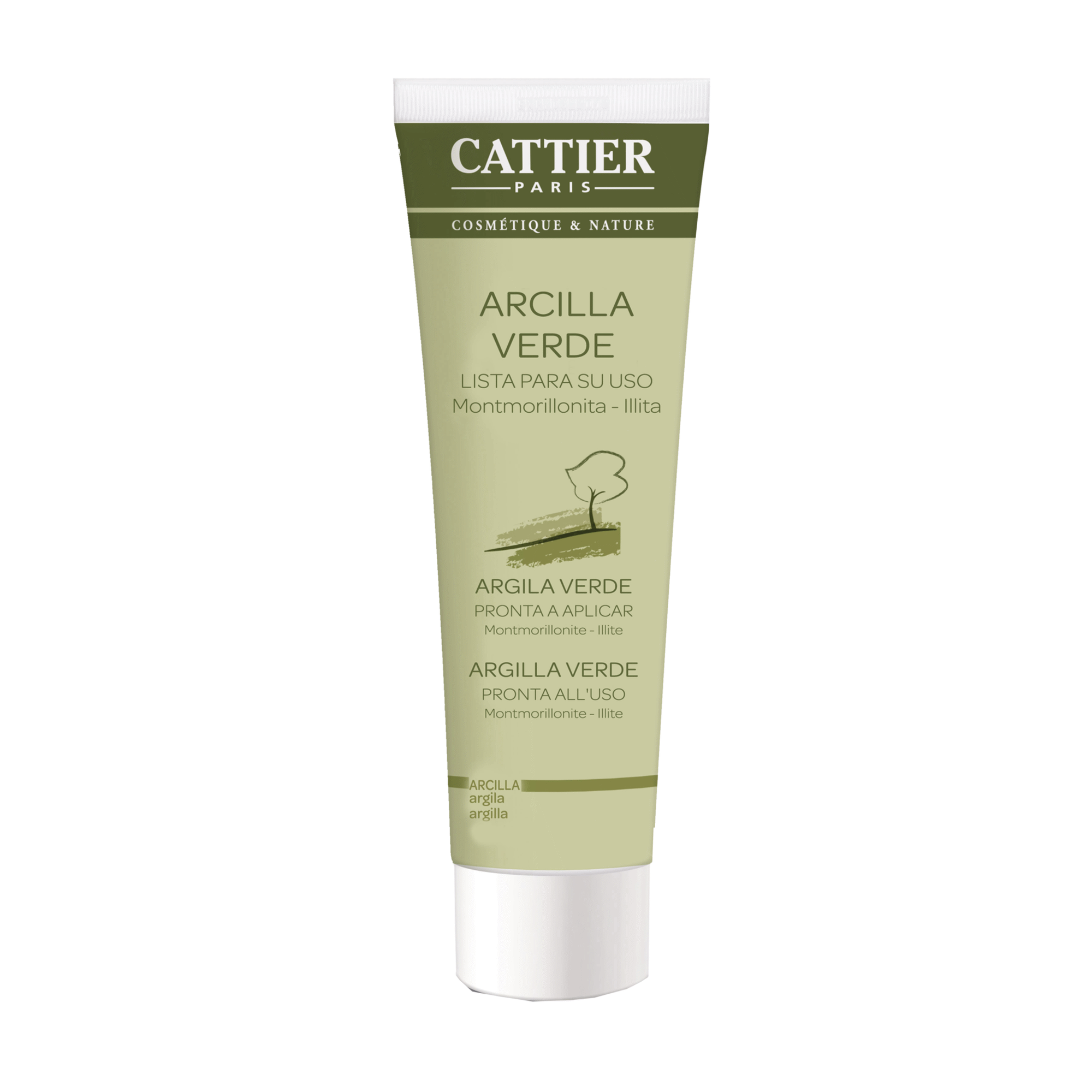 Máscara Facial de Beleza Argila Verde