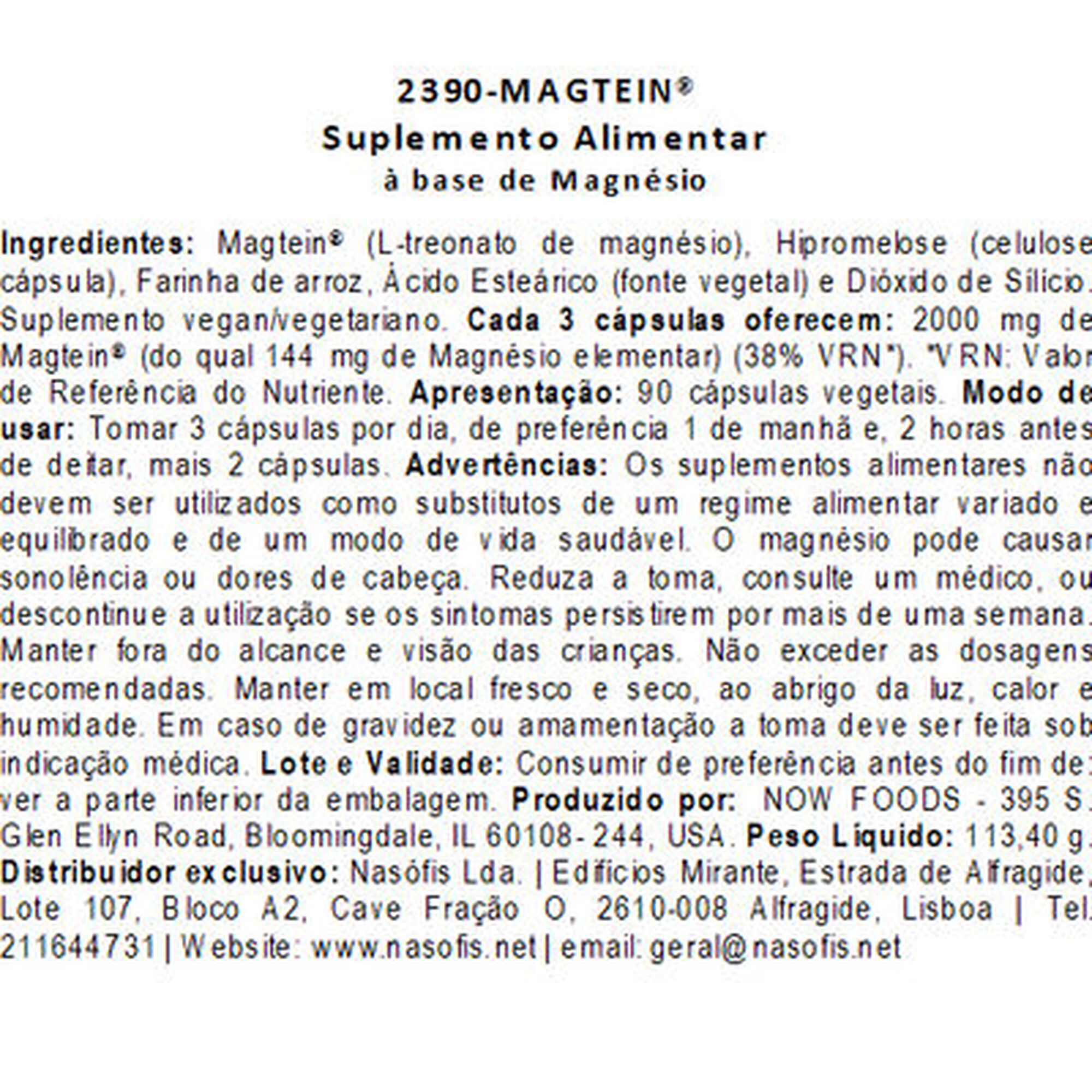 Magtein Magnesium L-Threonate