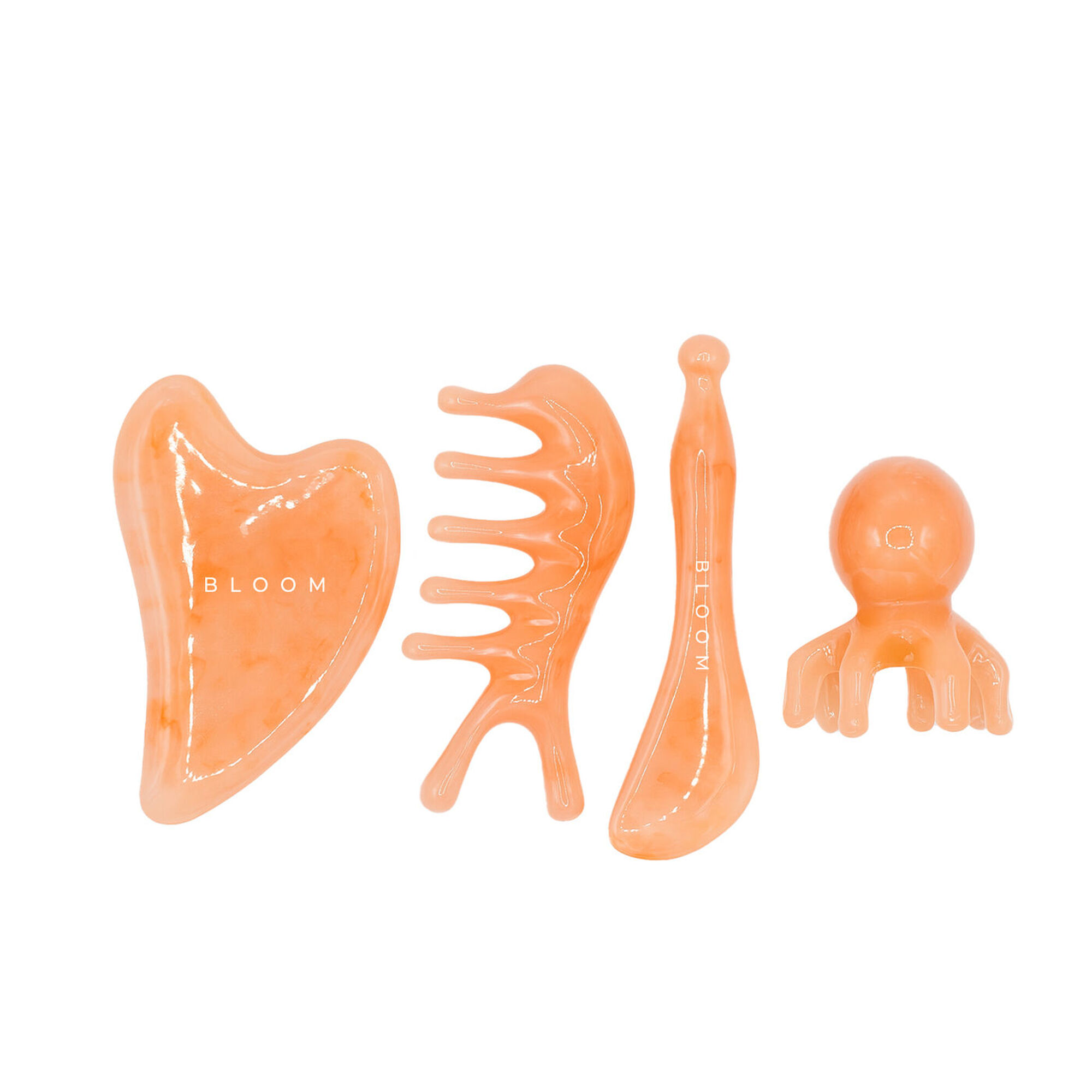 Set de 4 Gua Sha Multifunção