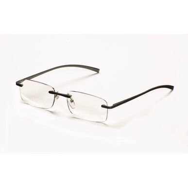 Óculos de Leitura Black Metal +3.25 Preto 1 un Wells