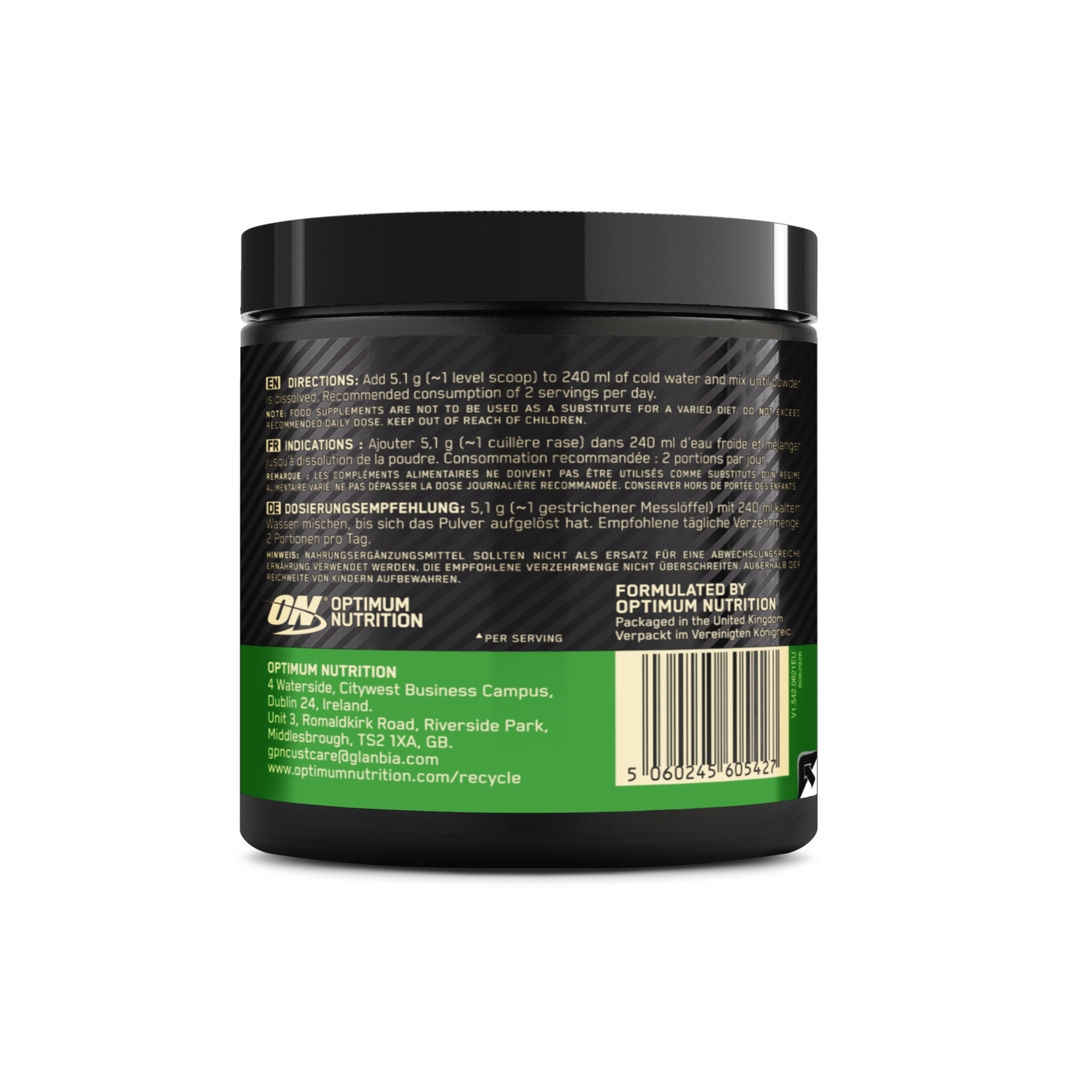 Glutamina em Pó sem Sabor Glutamine Powder