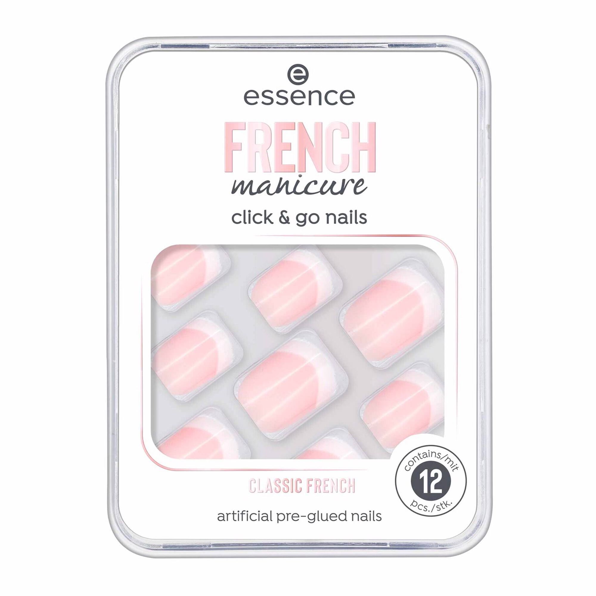 French Manicure Click & Go Nails