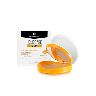 Creme Protetor Solar Compacto Oil-Free SPF50+ Bege 10 gr Wells