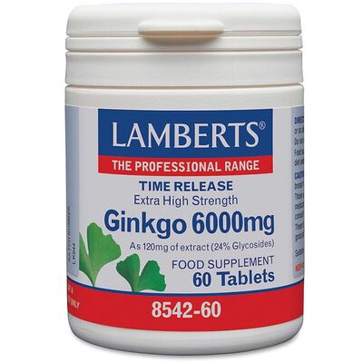 Ginkgo Biloba 6000 mg Alta Potência