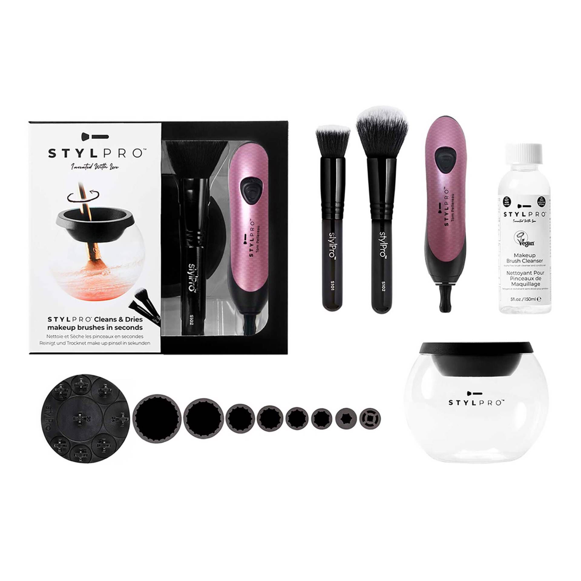 Gift Set Acessório de Limpeza Pincéis Mermaid STYLPRO