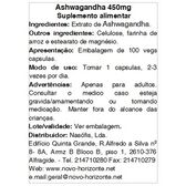 Suplemento Now Extrato Ashwagandha Wells Image 4