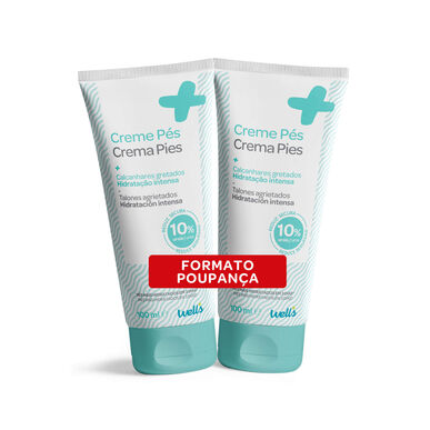 Pack Creme Pés Calcanhares Gretados Wells