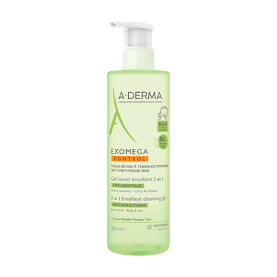 Exomega Control 2in1 Emollient Cleansing Gel