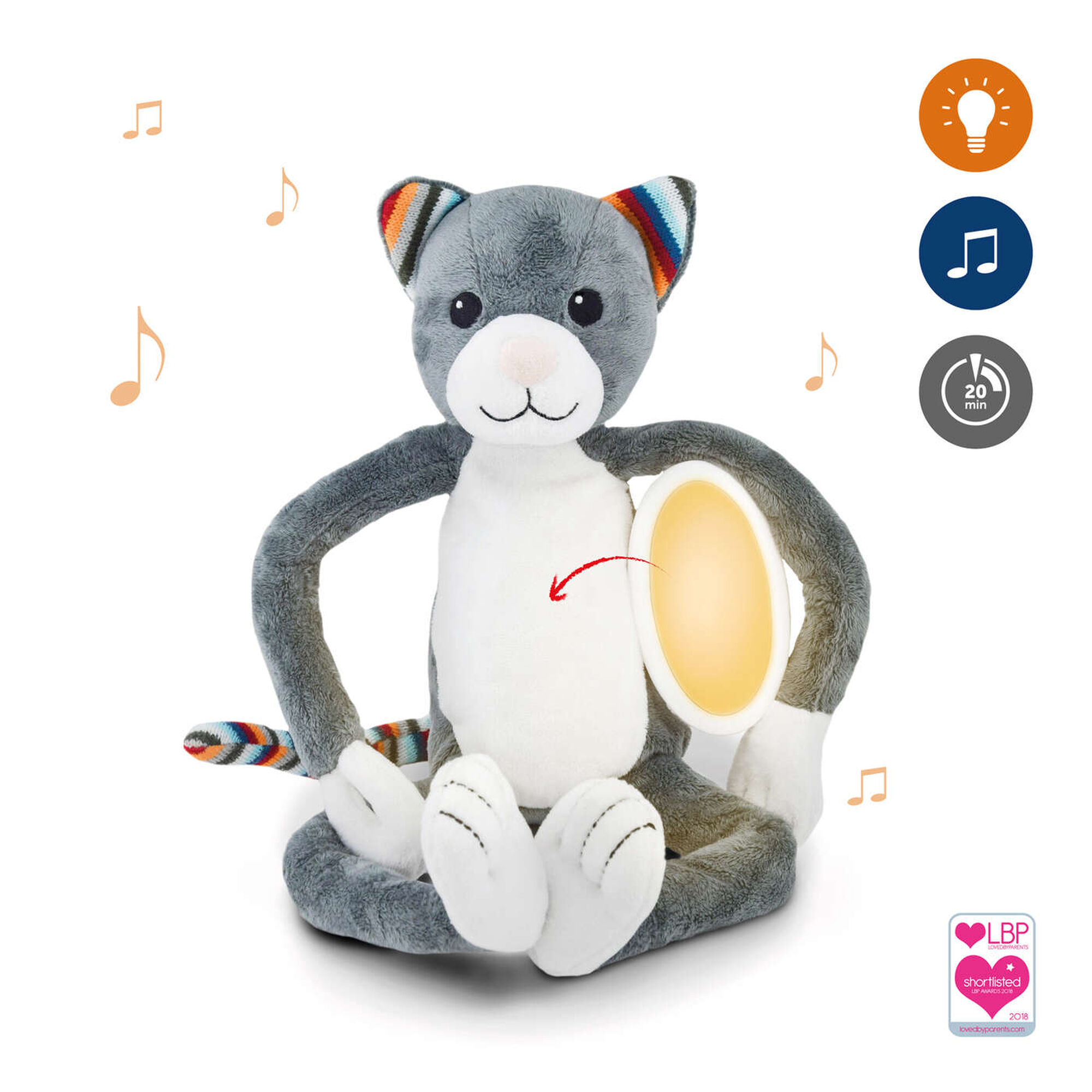 Nightlight Soothing Melodies Katie The Cat