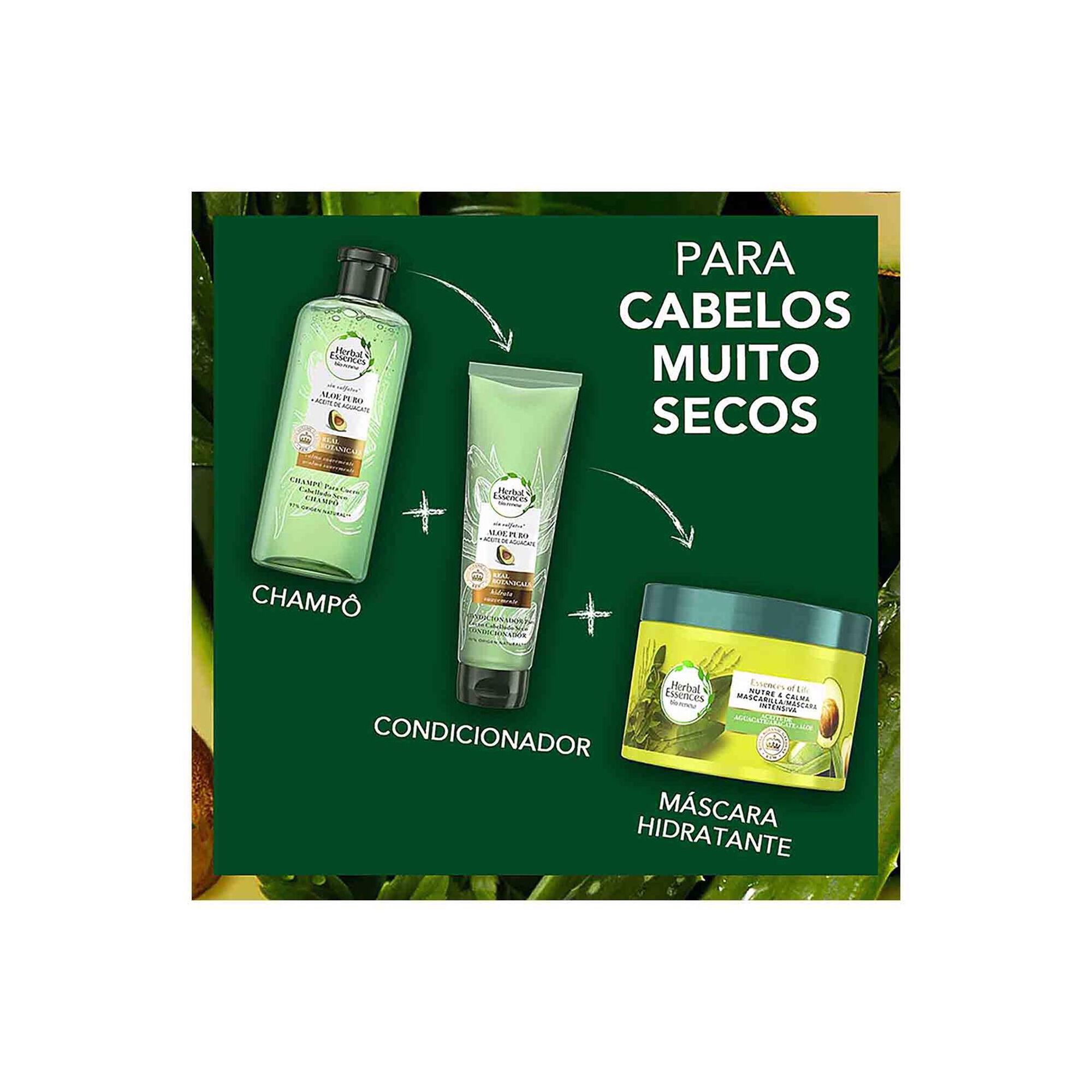 Máscara Capilar Calmante Abacate e Aloé