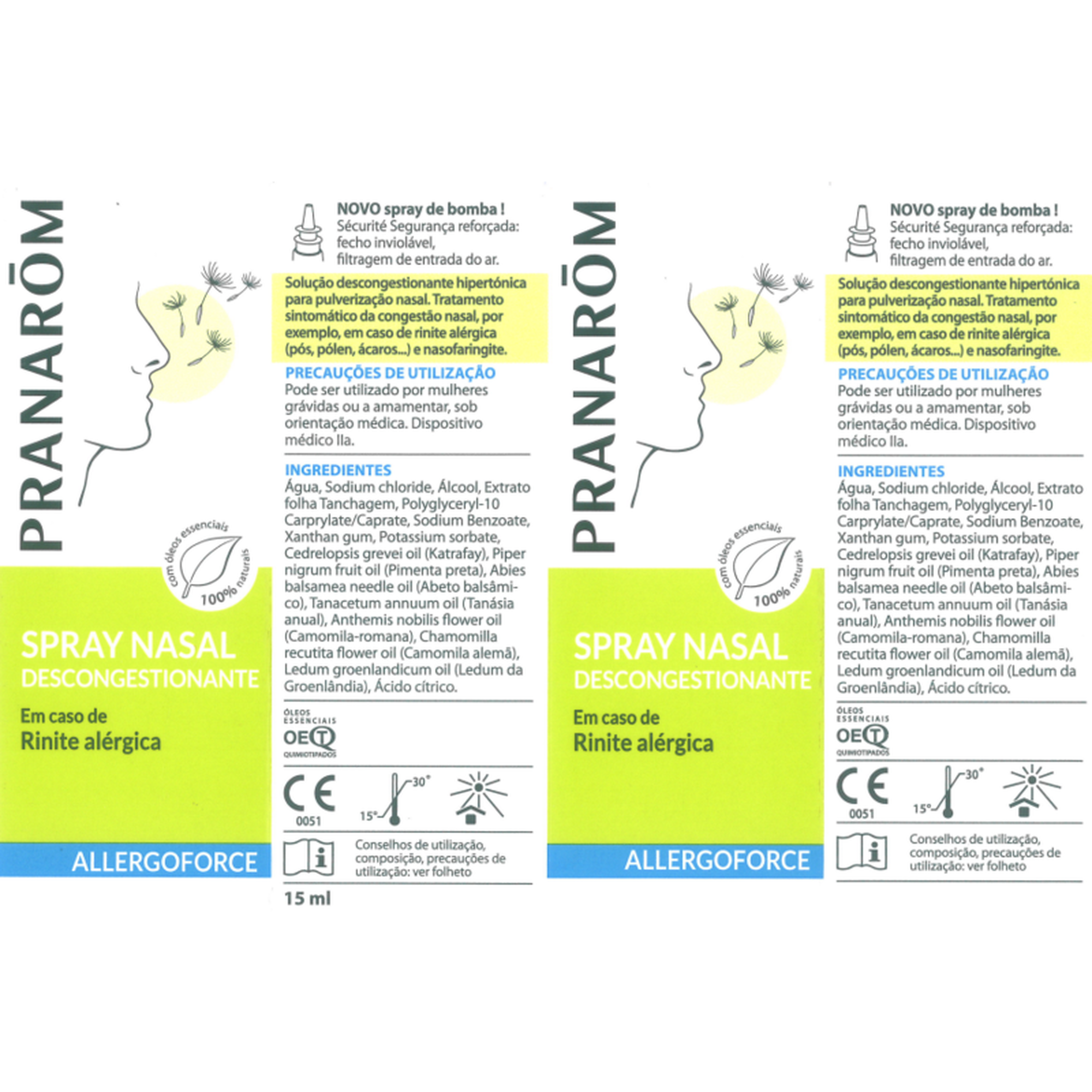 Spray Nasal Descongestionante Allergoforce