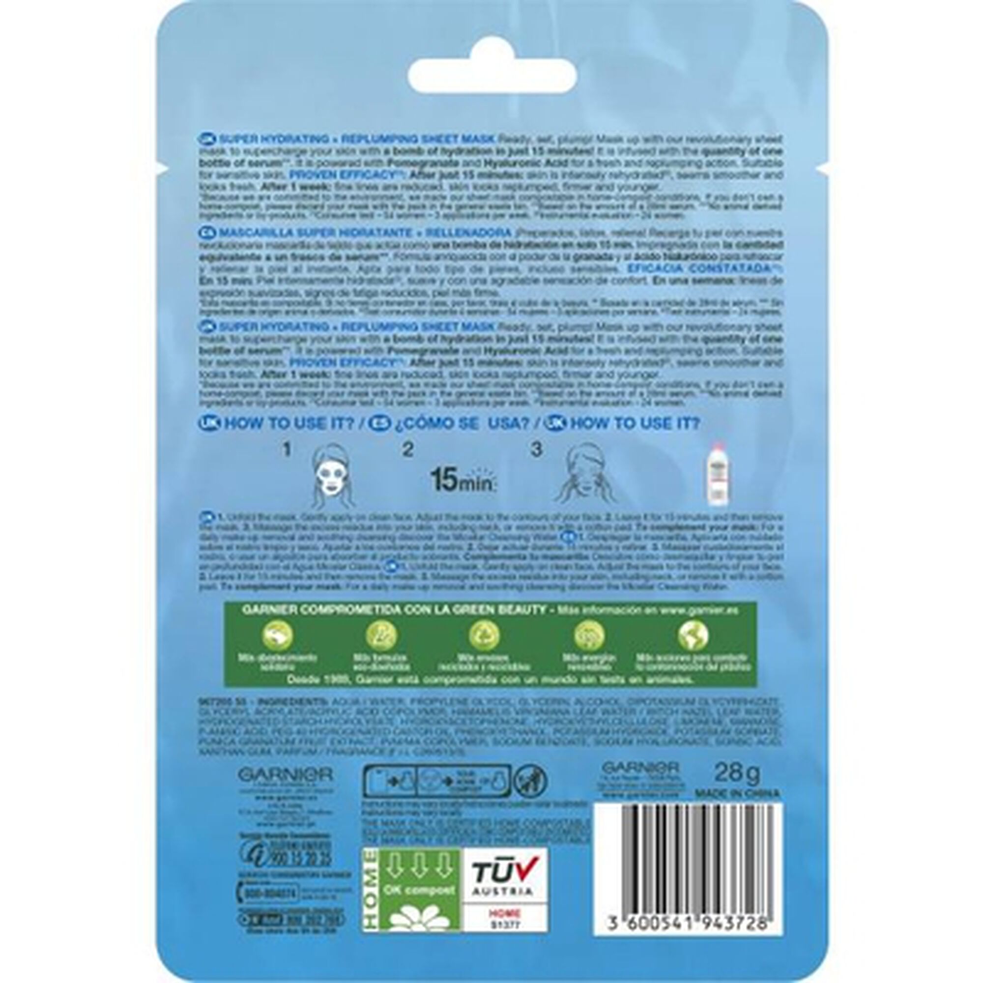 SkinActive Hydra Bomb Sheet Mask