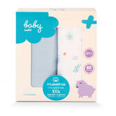 Fraldas Musselina Baleias Wells Image 1