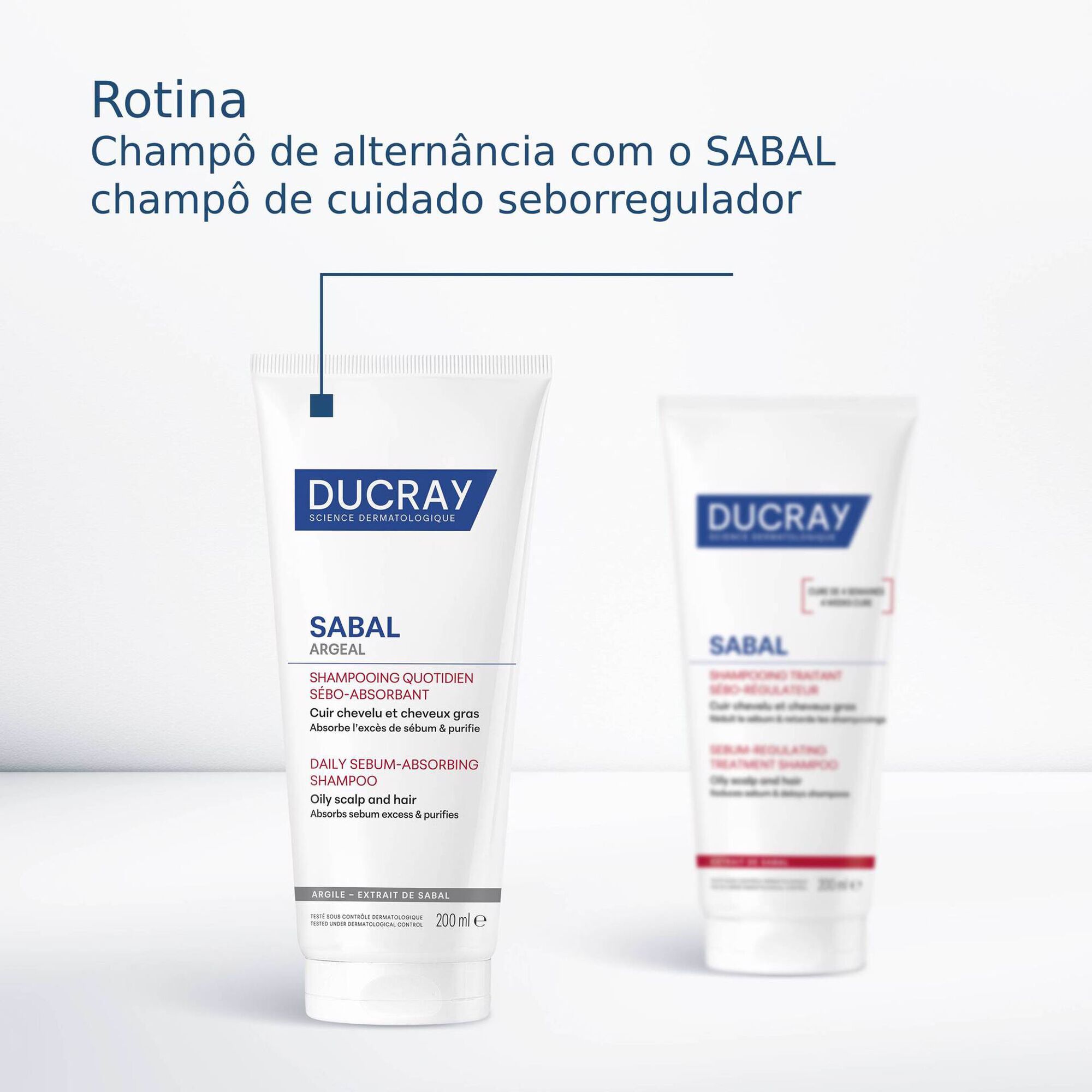 Sabal Argeal Shampooing Quotidien Sébo-Absorbant