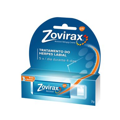 Zovirax Creme Herpes Labial Aciclovir Wells