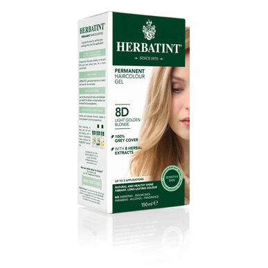 Tinta para Cabelo 8D Louro Claro Dourado Wells