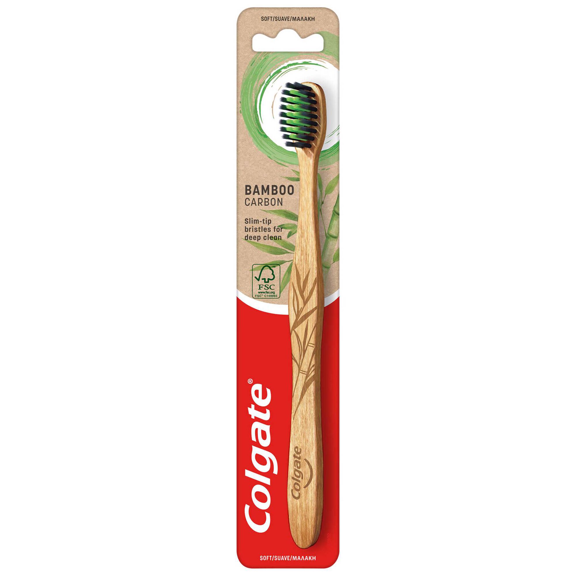 Escova Dentífrica Bamboo Carvão Suave