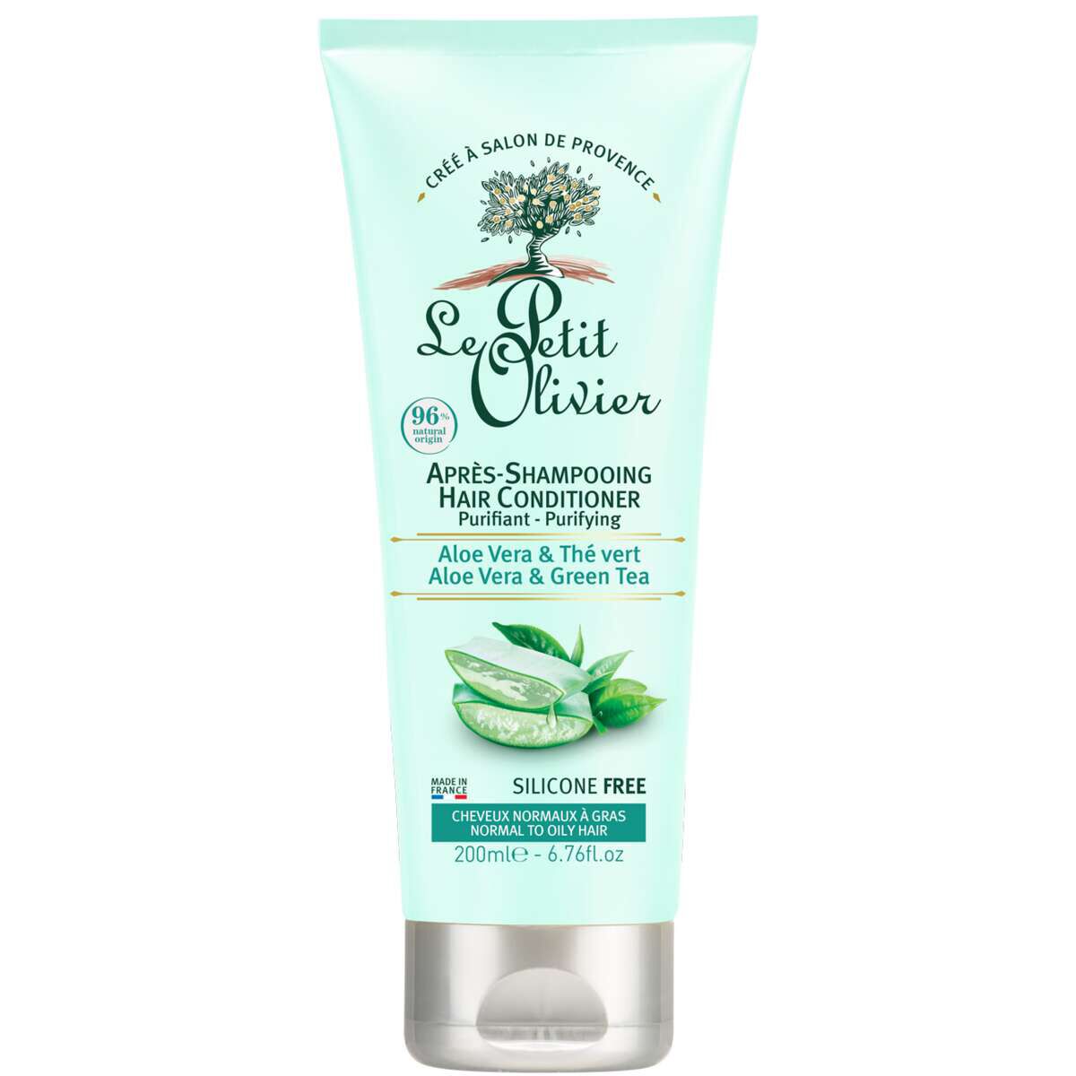 Condicionador Micelar Aloé Vera e Chá Verde Le Petit Olivier