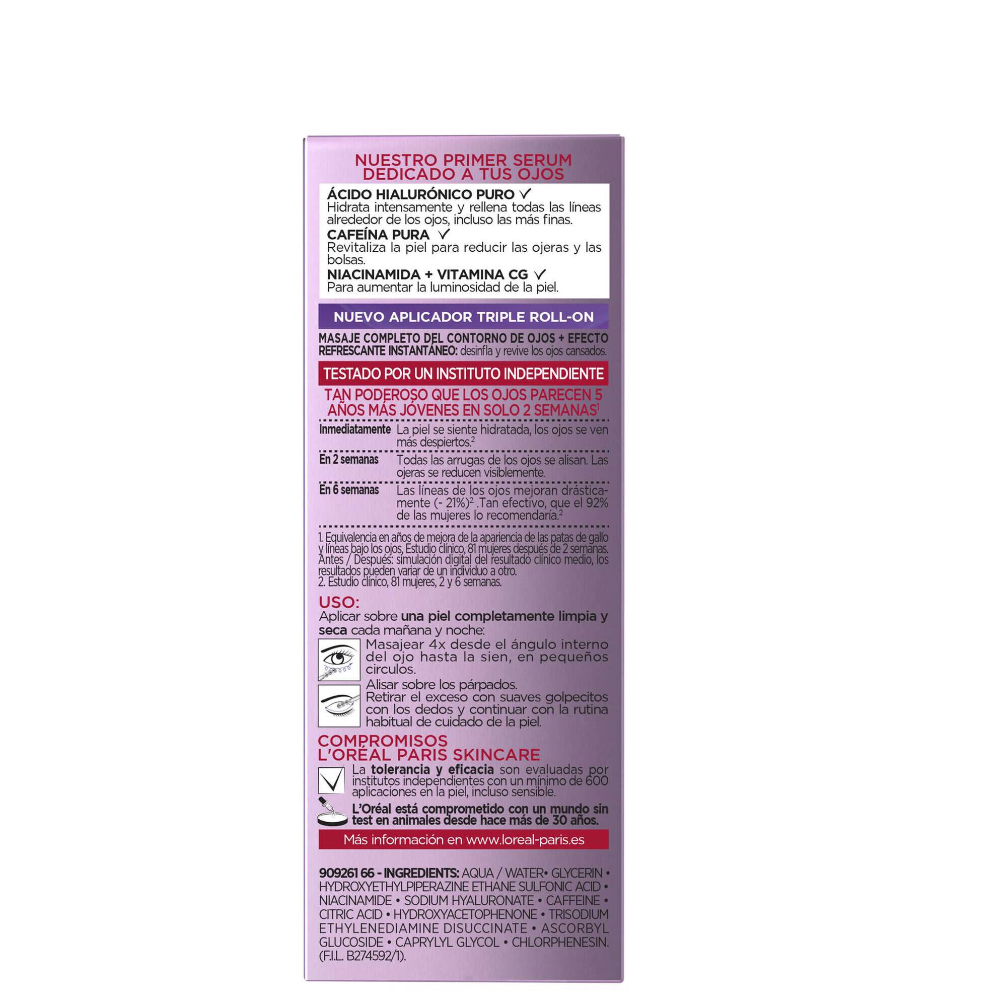 Revitalift Filler Sérum Antirrugas