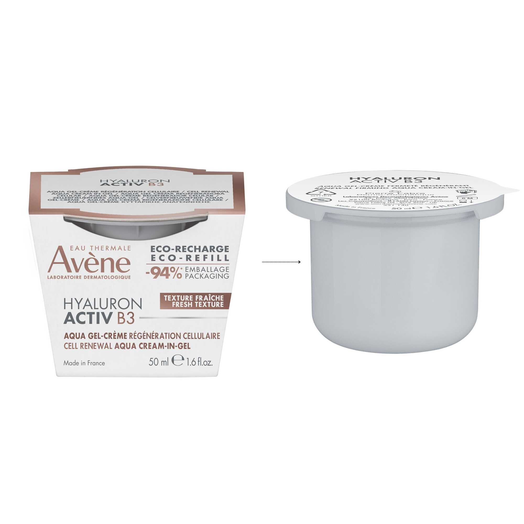 Pack Hyaluron Activ B3 Cream-Gel & Refill