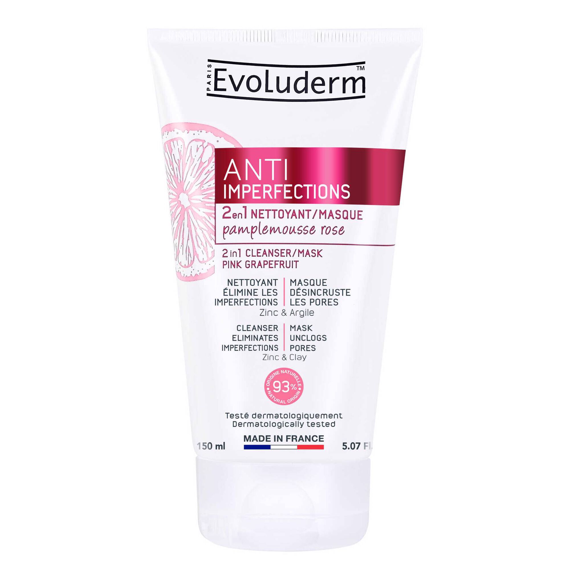 Gel de Limpeza e Máscara Anti Imperfections