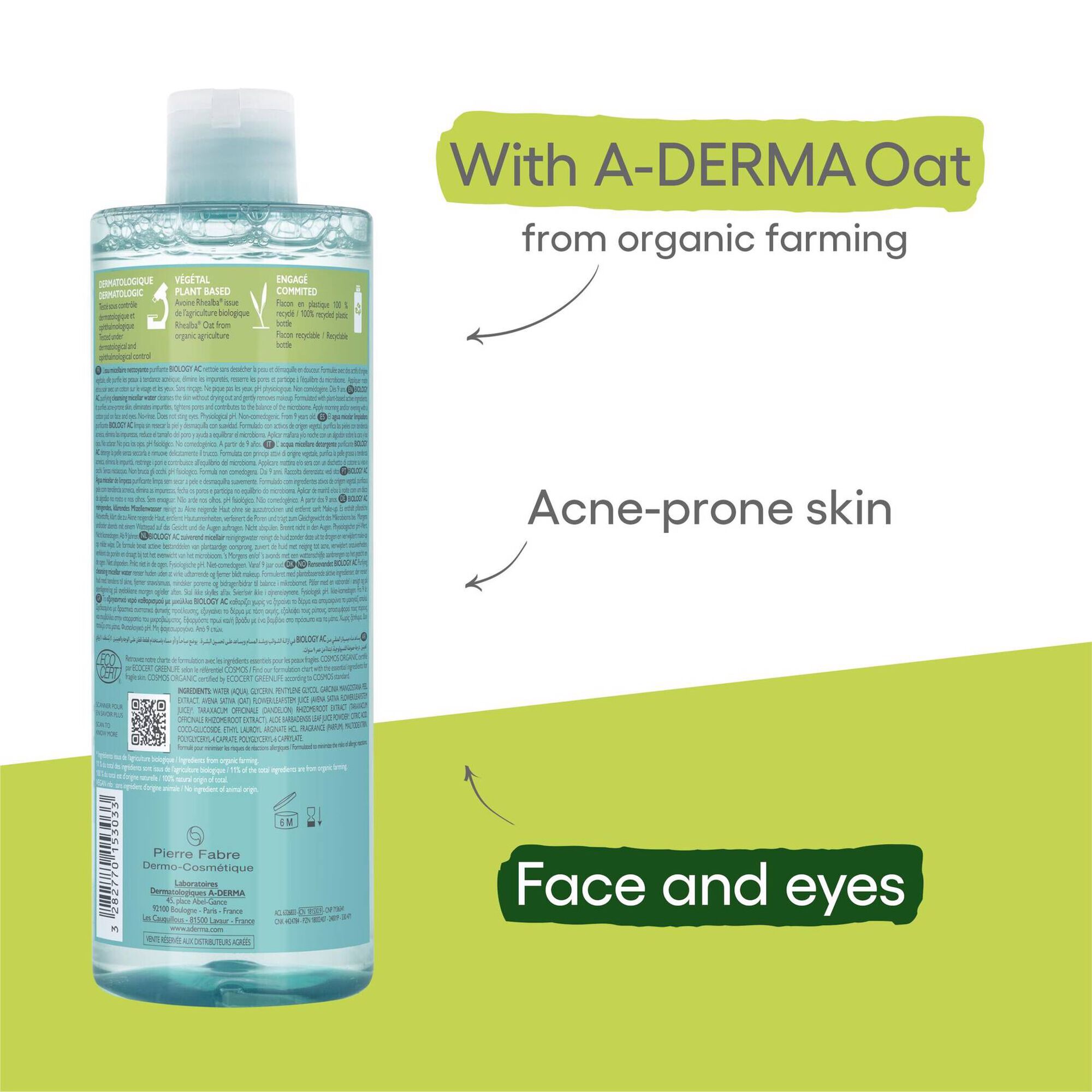 Biology AC Purifying Cleansing Micellar Water