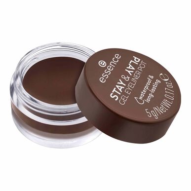 Stay & Play Brown Gel Eyeliner Pot Wells