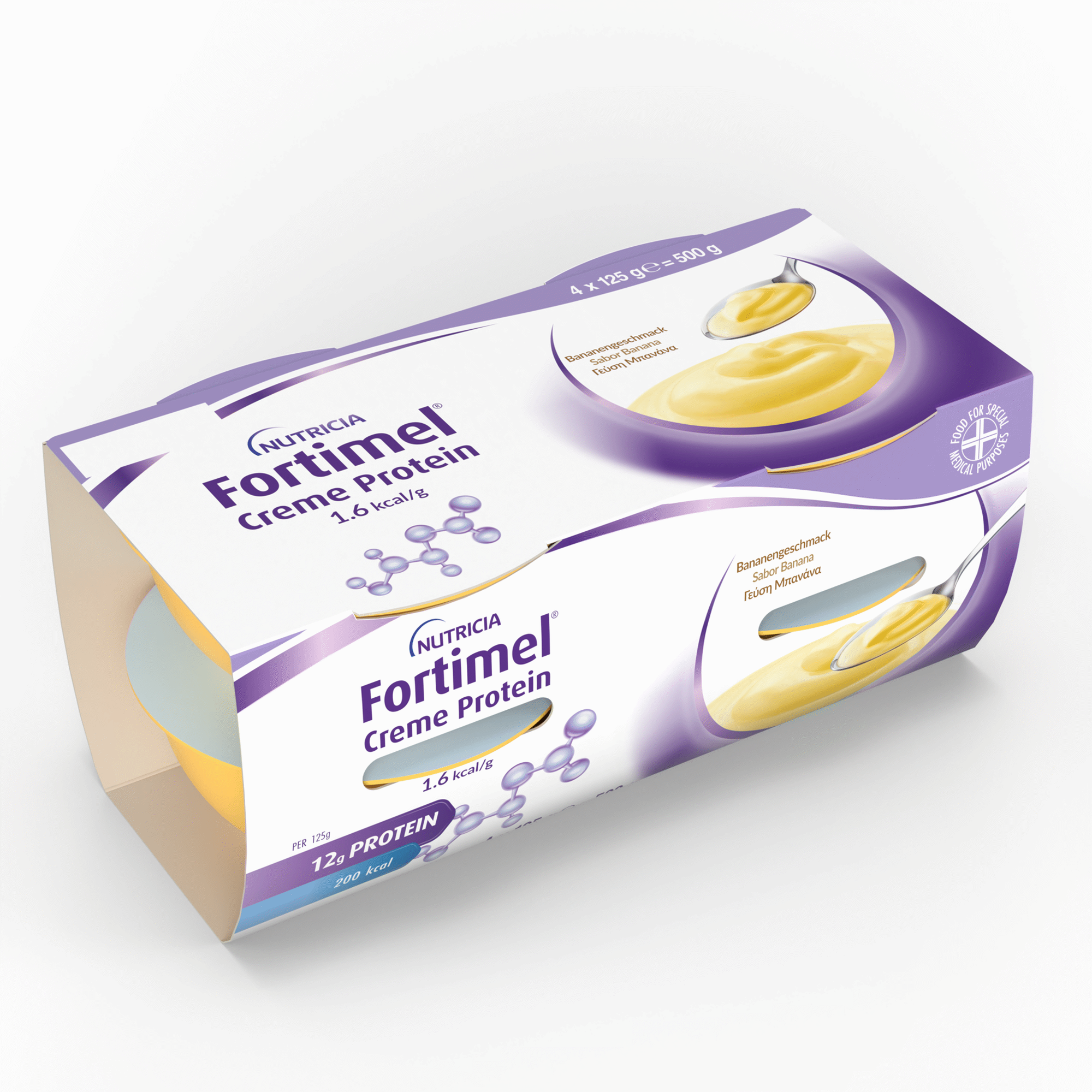 Pack Creme Protein Banana