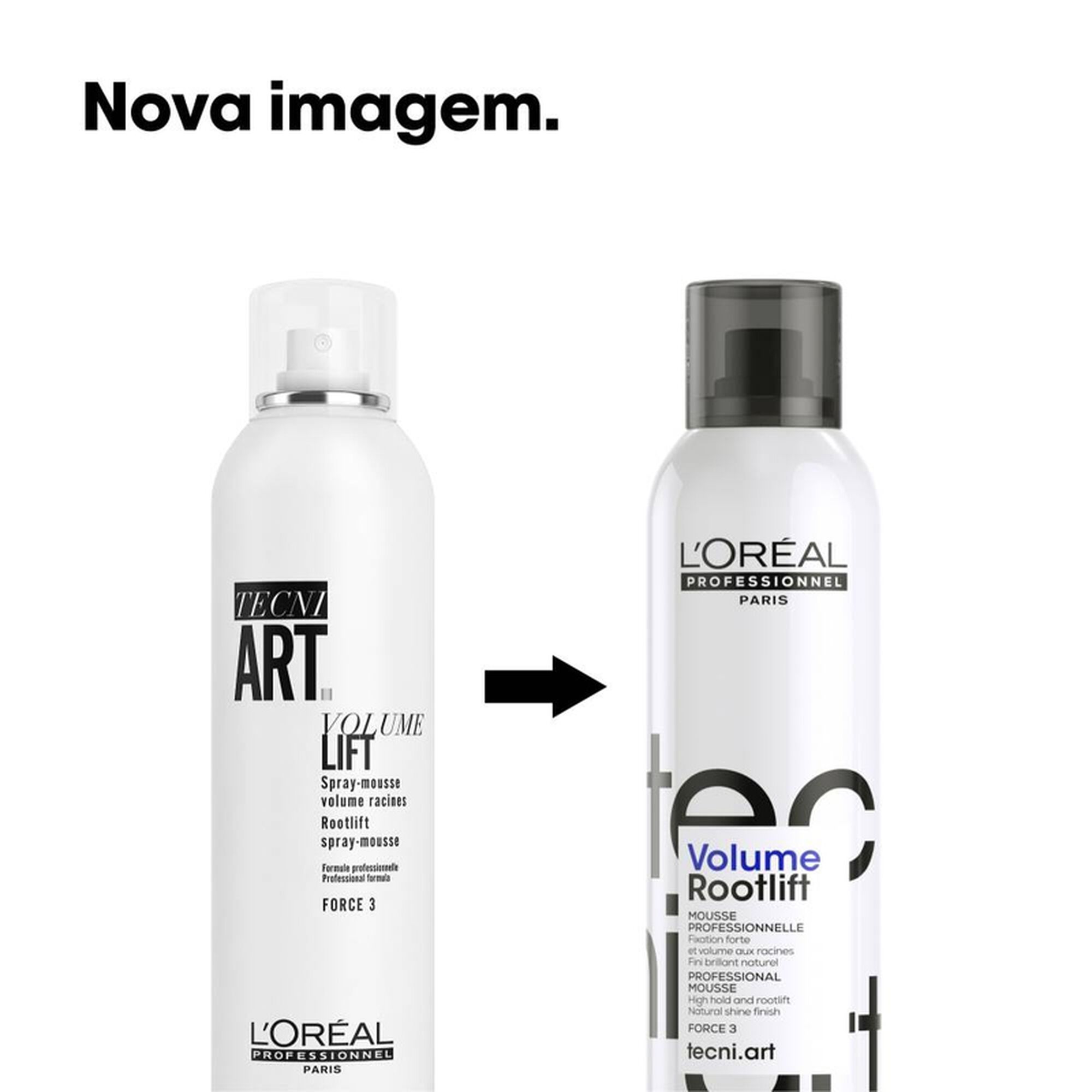 Tecni Art Volume Lift Spray-Mousse Force 3