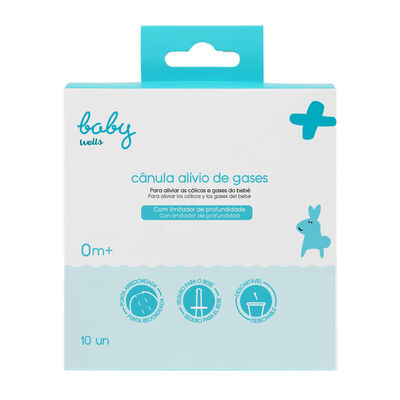 Cânula Alívio de Gases do Bebé