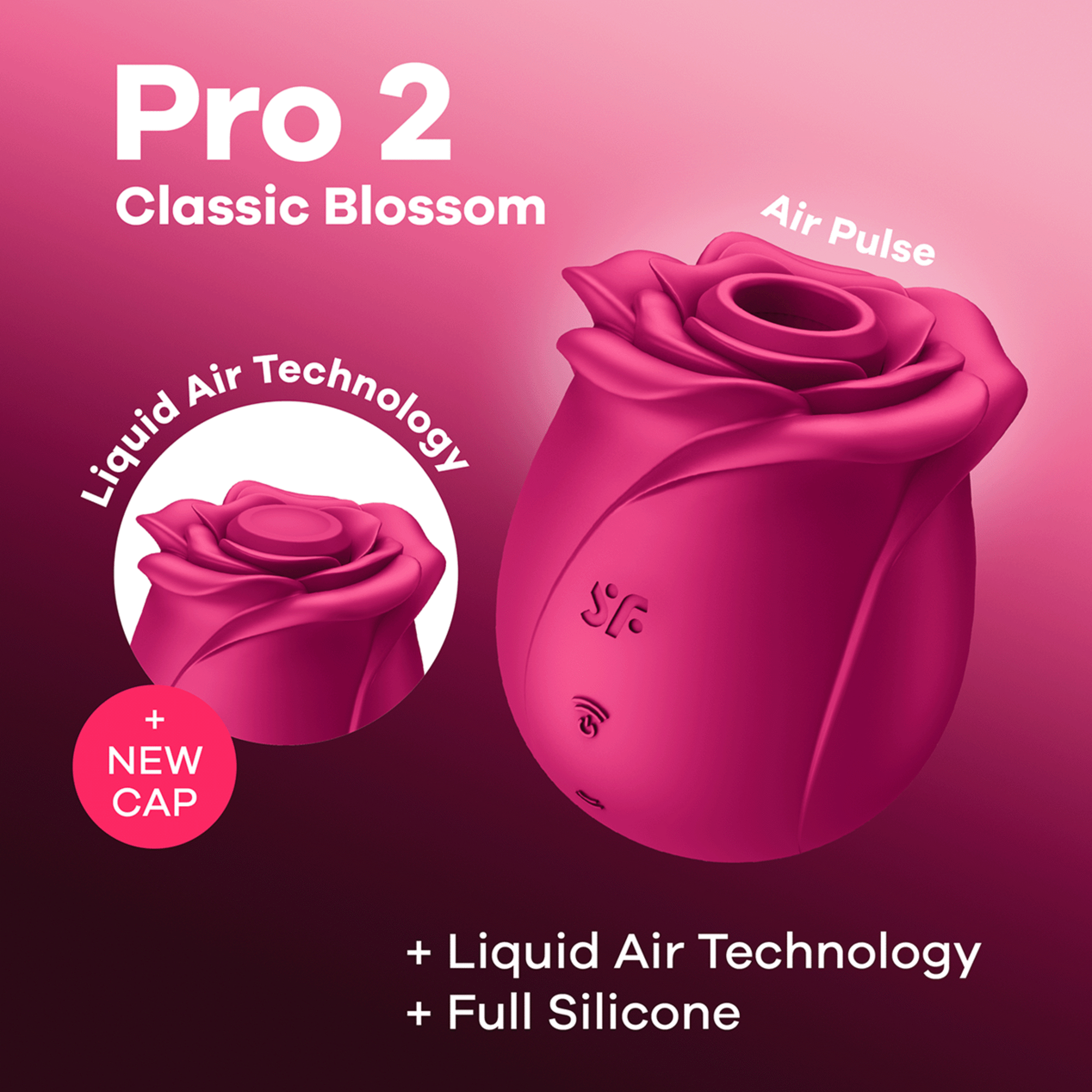 Pro 2 Classic Blossom Air Pulse Vibrator