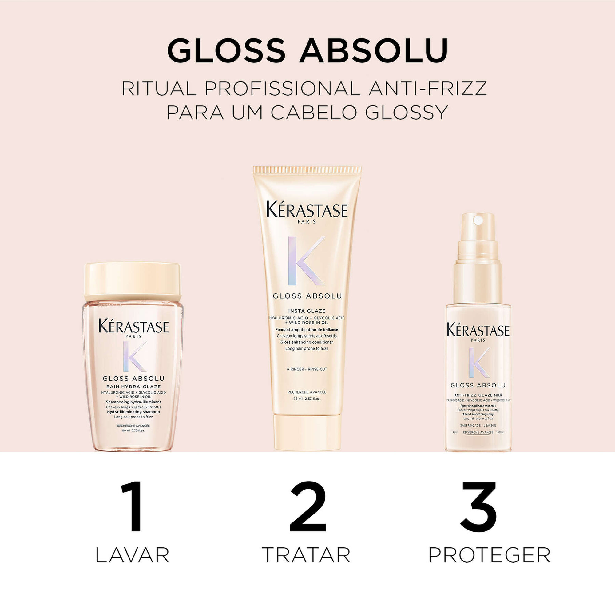 Coffret Gloss Absolu Anti-Frizz Glossy Hair