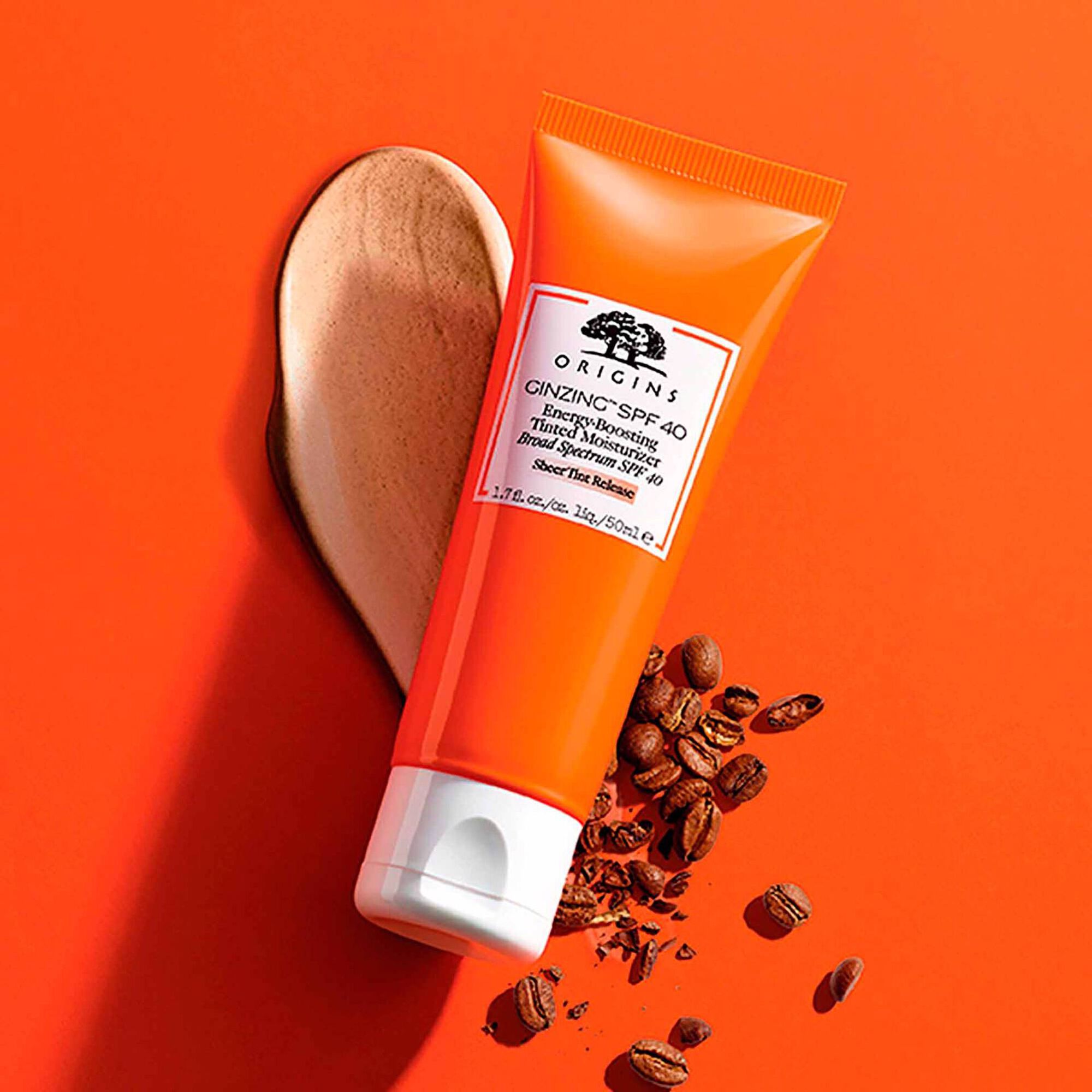 Ginzing Energy-Boosting Tinted Moisturizer SPF 40