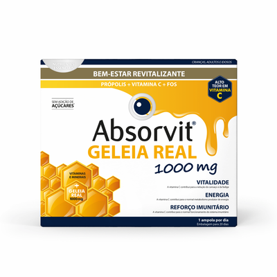 Geleia Real 1000mg Bem-Estar Revitalizante