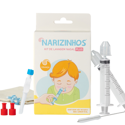 Kit Lavagem Nasal Criança Plus +24m