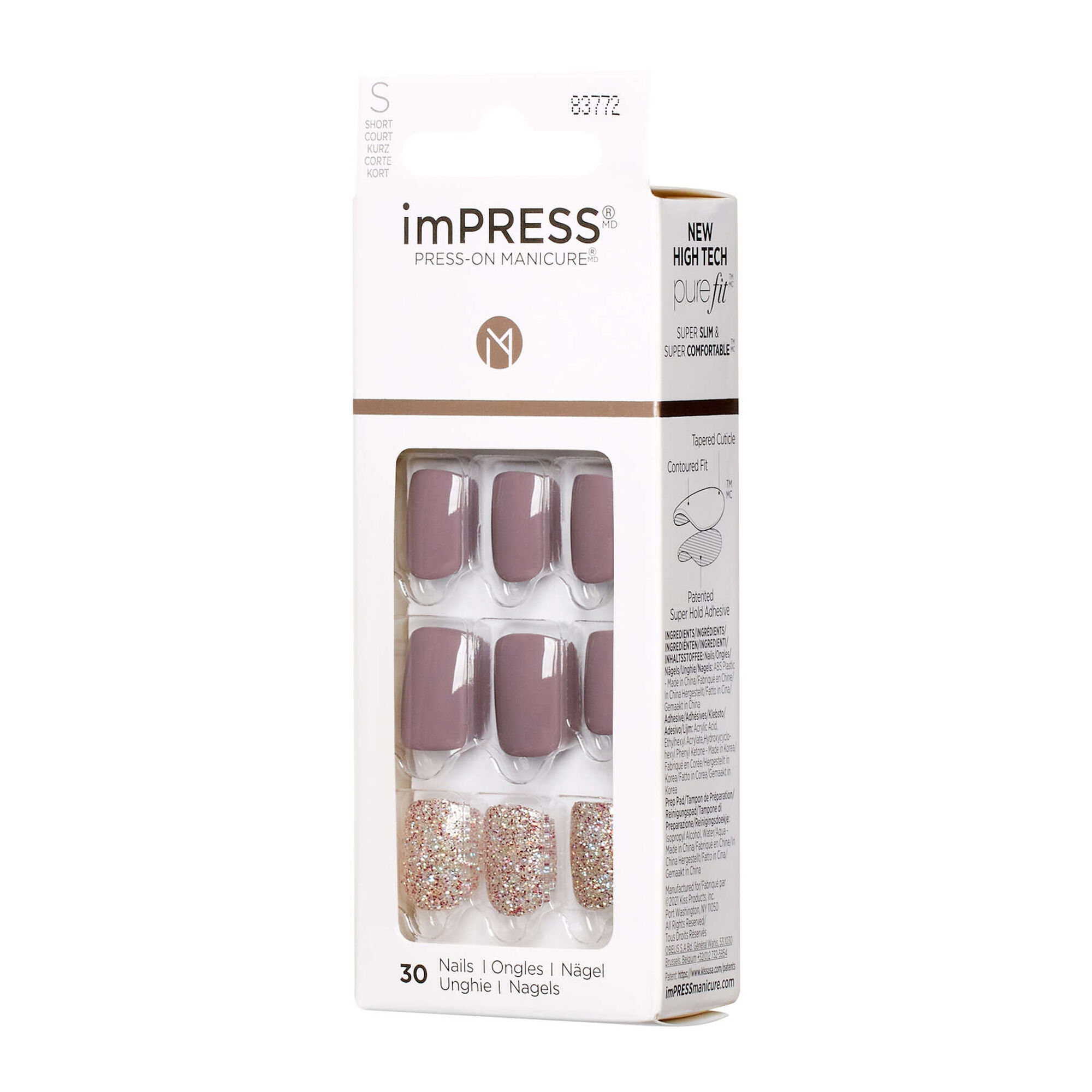 Unhas Postiças imPRESS Nails Flawless