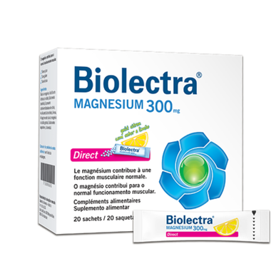 Biolectra Magnésio 300mg Direct Wells Image 1