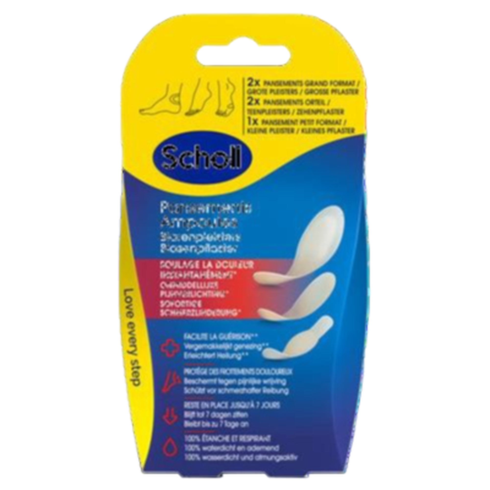 Pensos para Bolhas Alívio da Dor