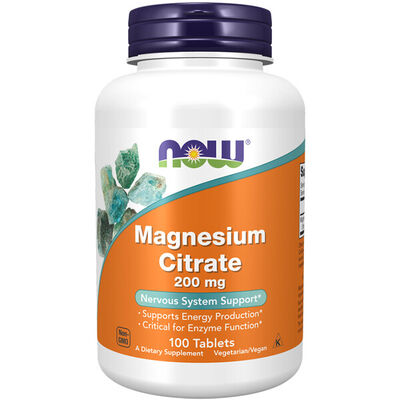 Suplemento Now Magnesium Citrate Suplemento Now Magnesium Citrate