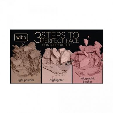 Paleta Contorno Rosto 3 Step to Perfect Face Wells Image 1
