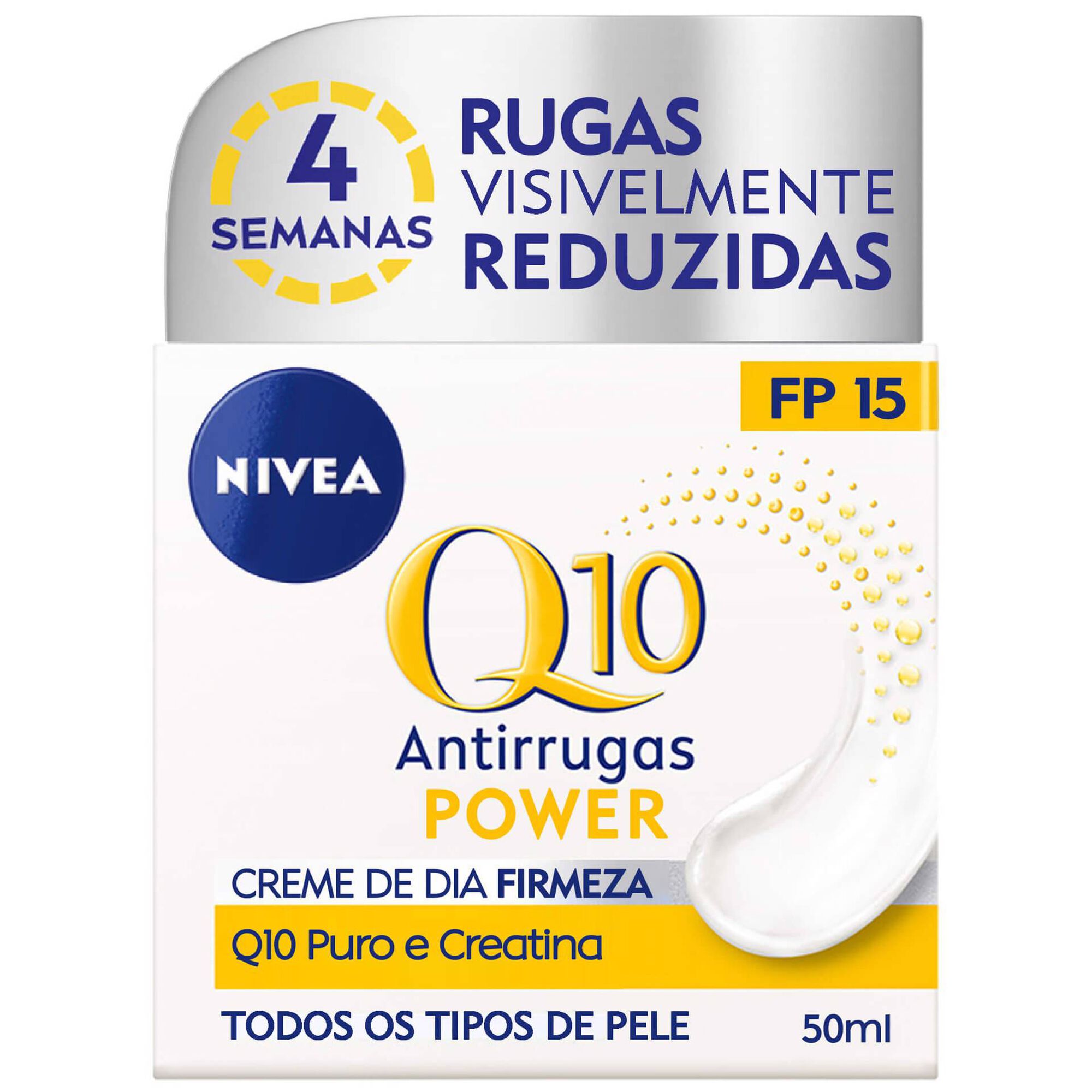 Creme de Rosto Antirrugas Dia FP15 Q10 Power