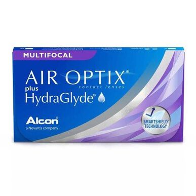 Lentes de Contacto Air Optix Plus HydraGlyde Multifocal 6 un Wells