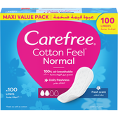 Cotton Feel Normal Fresh Liners Wells