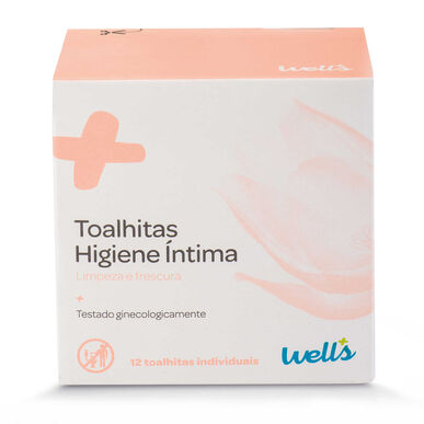 Toalhitas Higiene Íntima Wells Image 1