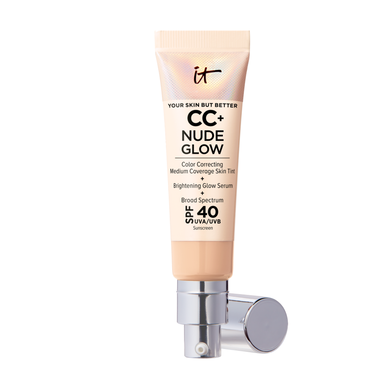 CC Cream Your Skin But Better Nude Glow Light Medium 32 ml Wells Image 1