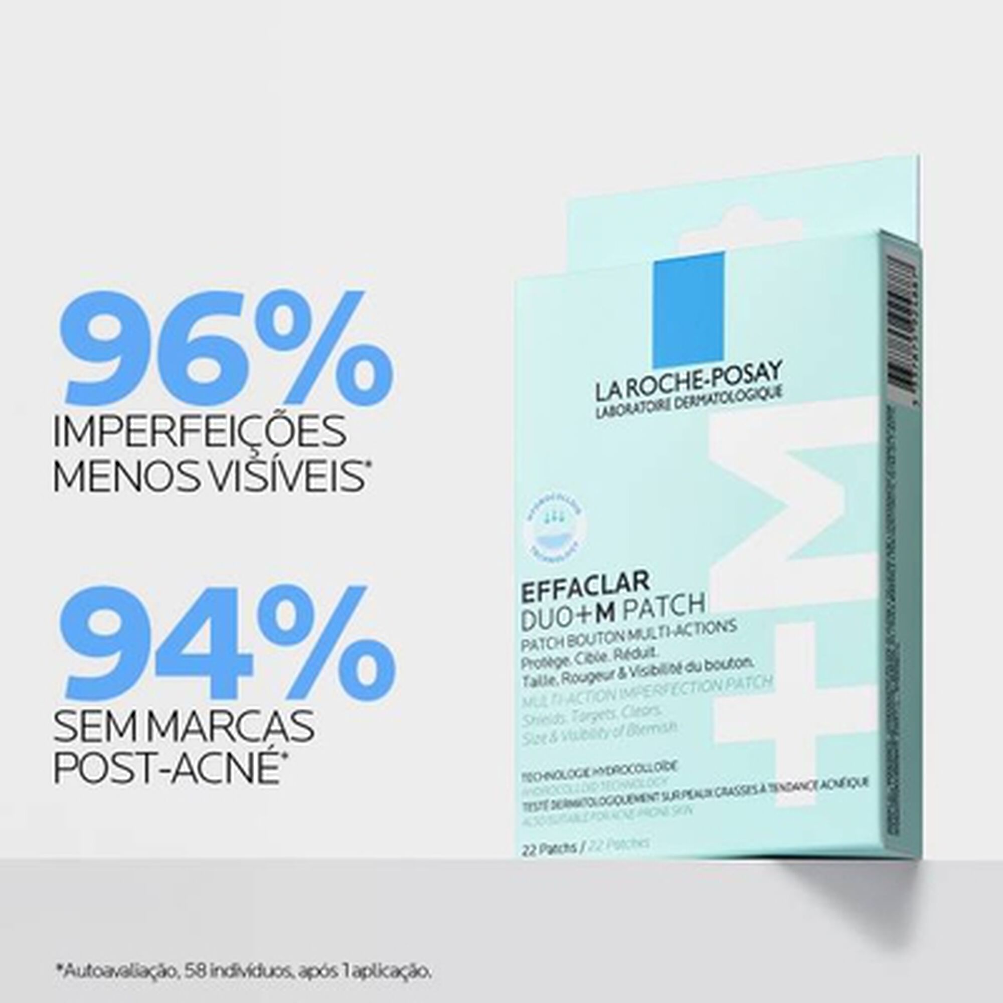 Effaclar Duo+M Patch Bouton Multi-Actions