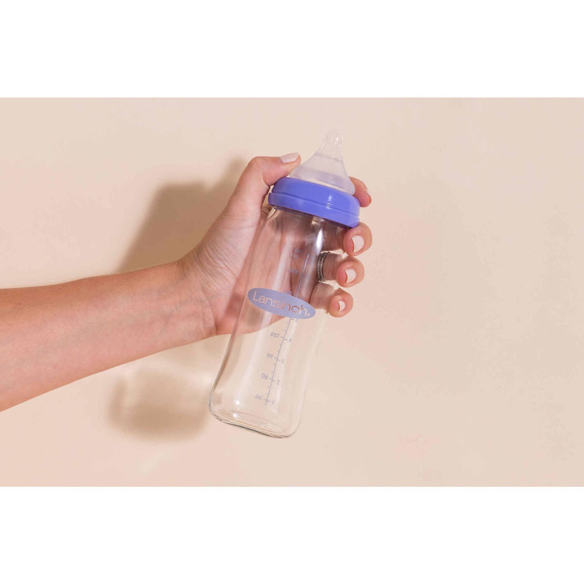 Biberão Vidro Tetina Naturalwave