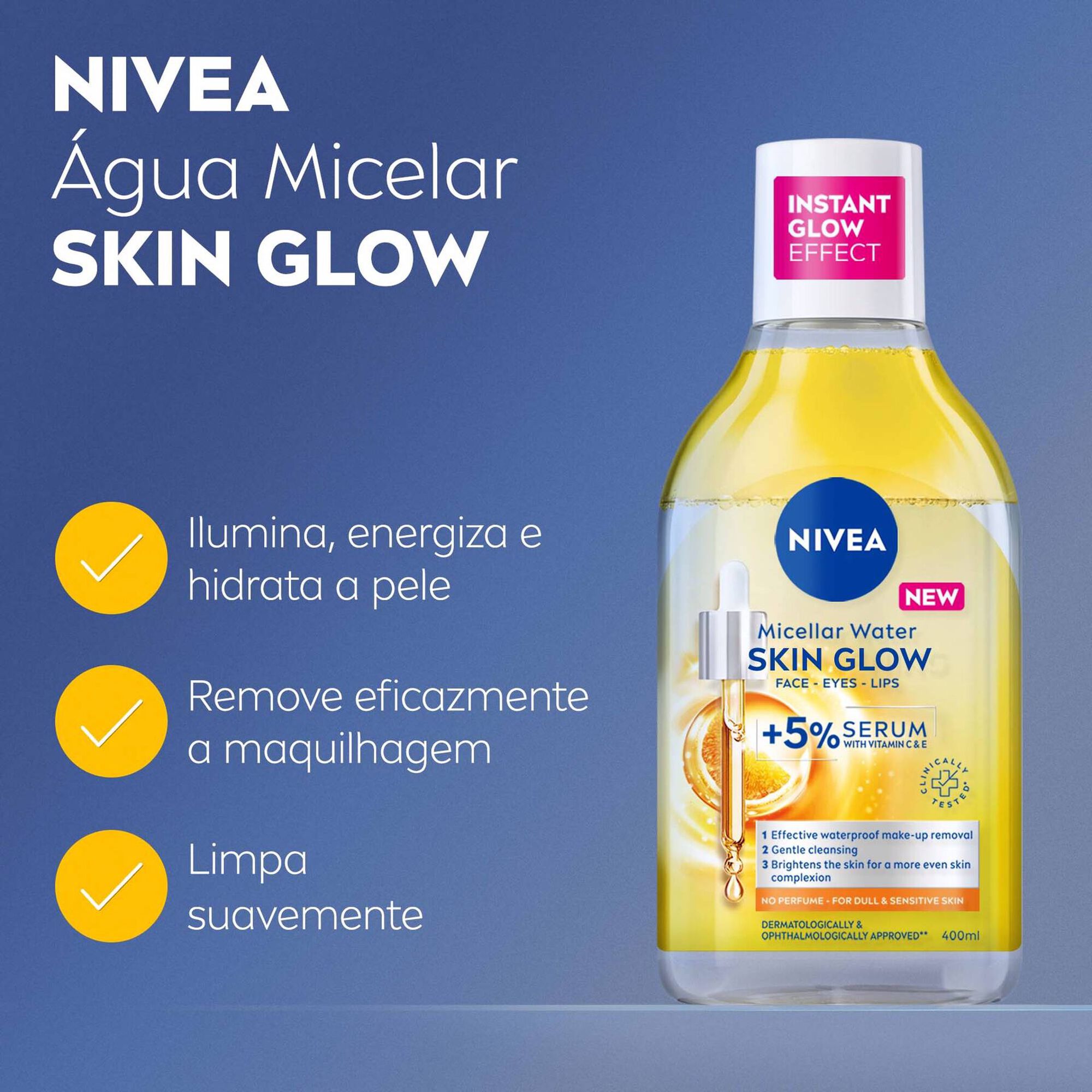 Água Micelar Skin Glow