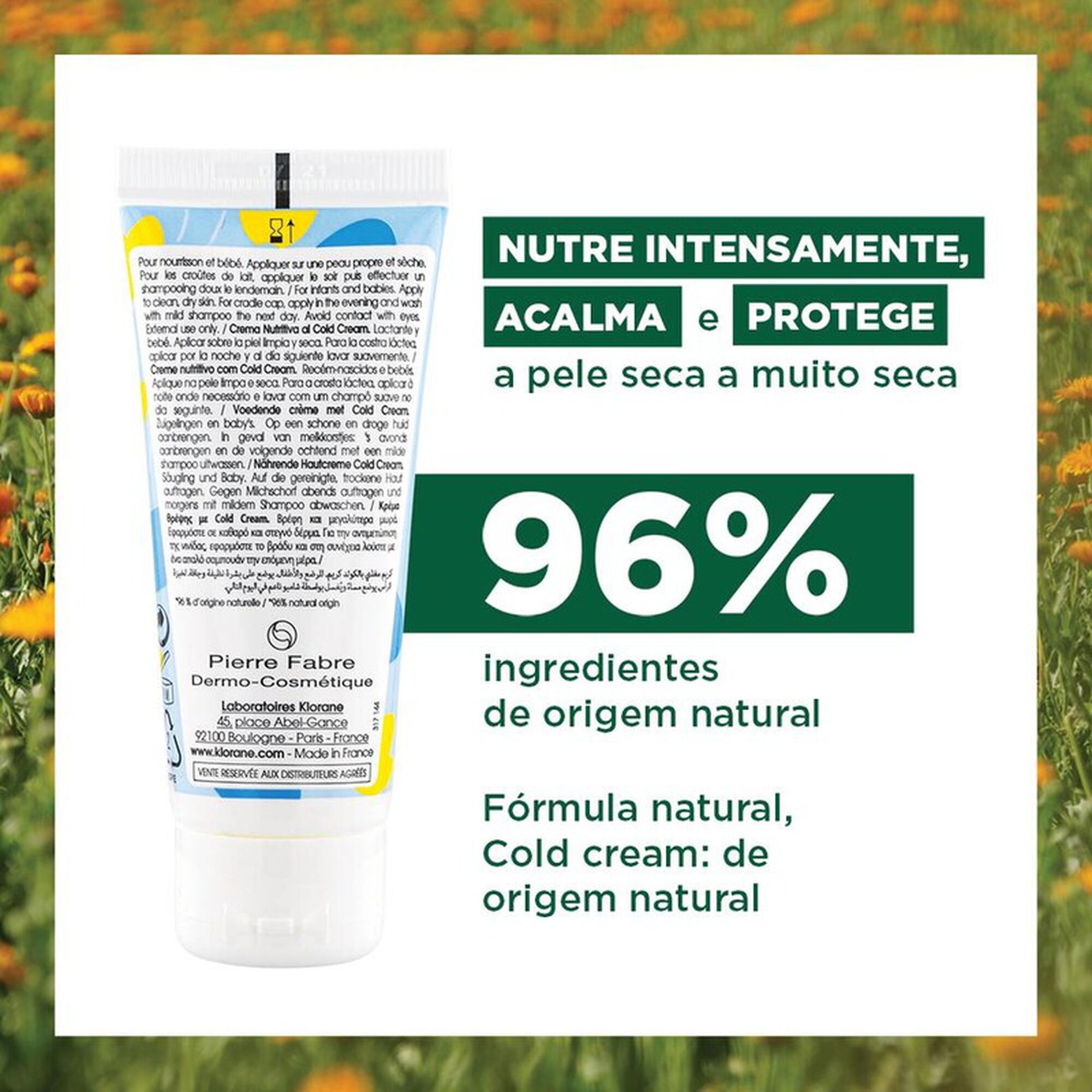 Bebé Nourishing Cream With Cold Cream