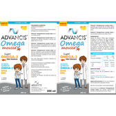 Omega Mousse para Crianças Laranja Limão Wells Image 2